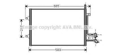 AVA QUALITY COOLING FD5395 Конденсатор, кондиціонер