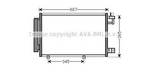 AVA QUALITY COOLING FDA5439D Конденсатор, кондиціонер