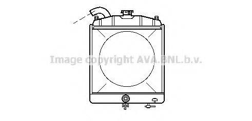 AVA QUALITY COOLING FT2000 Радіатор, охолодження двигуна