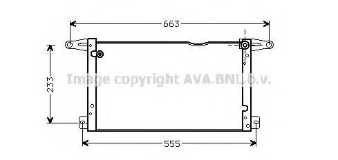 AVA QUALITY COOLING FT5154 Конденсатор, кондиціонер