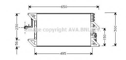 AVA QUALITY COOLING FT5170 Конденсатор, кондиціонер