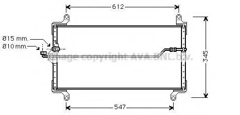 AVA QUALITY COOLING FT5202 Конденсатор, кондиціонер