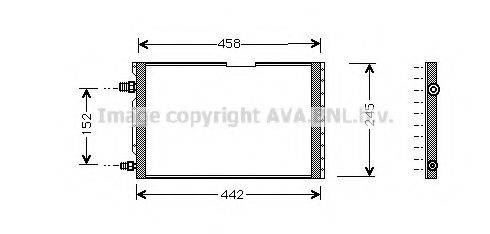 AVA QUALITY COOLING FT5238 Конденсатор, кондиціонер