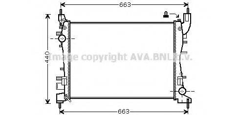 AVA QUALITY COOLING FTA2358 Радіатор, охолодження двигуна