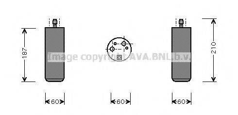 AVA QUALITY COOLING FTD073 Осушувач, кондиціонер