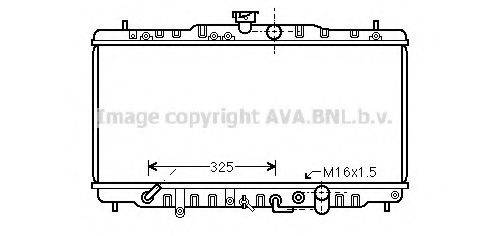 AVA QUALITY COOLING HD2063 Радіатор, охолодження двигуна