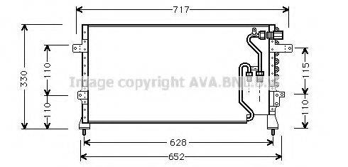 AVA QUALITY COOLING HD5082 Конденсатор, кондиціонер