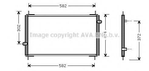 AVA QUALITY COOLING HD5112 Конденсатор, кондиціонер