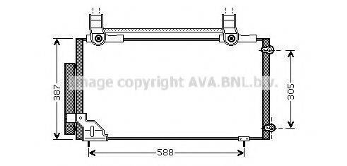 AVA QUALITY COOLING HD5186D Конденсатор, кондиціонер