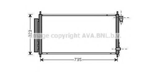 AVA QUALITY COOLING HD5222D Конденсатор, кондиціонер