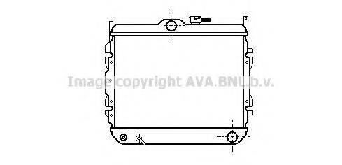 AVA QUALITY COOLING HY2011 Радіатор, охолодження двигуна