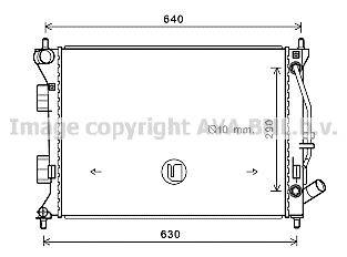 AVA QUALITY COOLING HY2381 Радіатор, охолодження двигуна