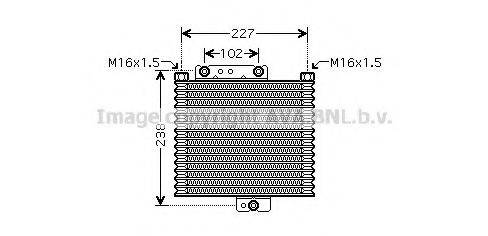 AVA QUALITY COOLING HY3151 Олійний радіатор, автоматична коробка передач