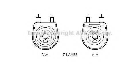 AVA QUALITY COOLING HY3154 масляний радіатор, моторне масло