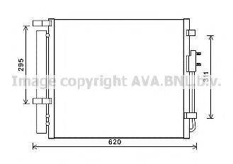 AVA QUALITY COOLING HY5343D Конденсатор, кондиціонер