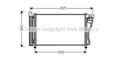 AVA QUALITY COOLING HYA5164D Конденсатор, кондиціонер