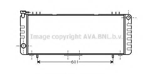 AVA QUALITY COOLING JE2001 Радіатор, охолодження двигуна