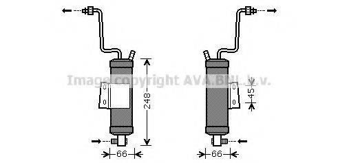 AVA QUALITY COOLING JED036 Осушувач, кондиціонер