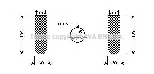 AVA QUALITY COOLING KAD042 Осушувач, кондиціонер