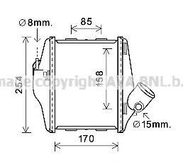 AVA QUALITY COOLING MCA4016 Інтеркулер