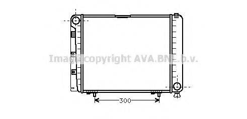 AVA QUALITY COOLING MS2079 Радіатор, охолодження двигуна