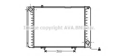 AVA QUALITY COOLING MS2134 Радіатор, охолодження двигуна