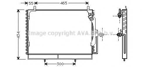 AVA QUALITY COOLING MS5161 Конденсатор, кондиціонер