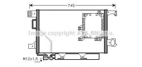 AVA QUALITY COOLING MS5391D Конденсатор, кондиціонер