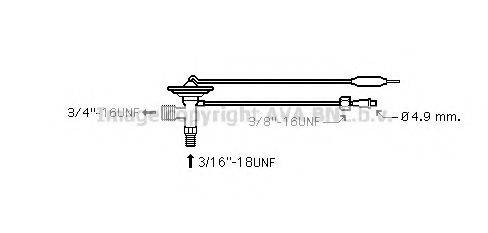 AVA QUALITY COOLING MT1232 Розширювальний клапан, кондиціонер