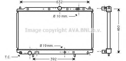 AVA QUALITY COOLING MT2116 Радіатор, охолодження двигуна