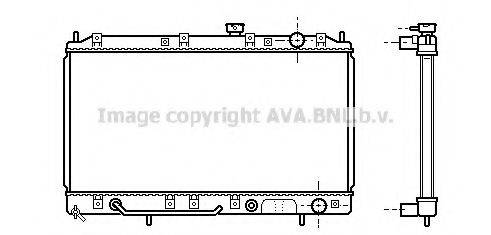 AVA QUALITY COOLING MT2143 Радіатор, охолодження двигуна