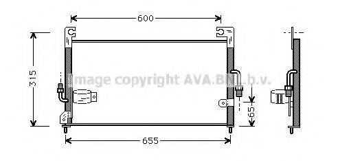 AVA QUALITY COOLING MT5118 Конденсатор, кондиціонер