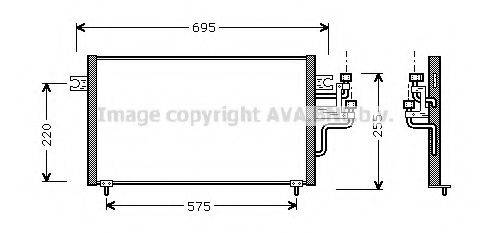 AVA QUALITY COOLING MT5119 Конденсатор, кондиціонер