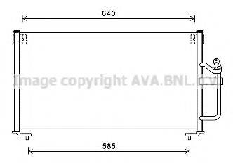 AVA QUALITY COOLING MT5245 Конденсатор, кондиціонер