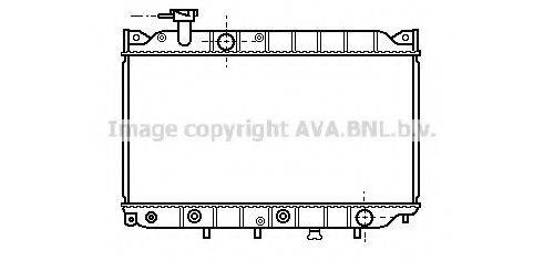 AVA QUALITY COOLING MZ2004 Радіатор, охолодження двигуна