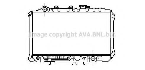 AVA QUALITY COOLING MZ2032 Радіатор, охолодження двигуна