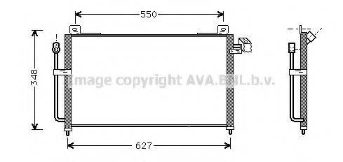 AVA QUALITY COOLING MZ5141 Конденсатор, кондиціонер