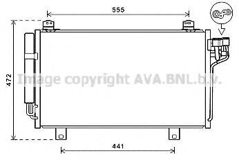 AVA QUALITY COOLING MZ5260D Конденсатор, кондиціонер