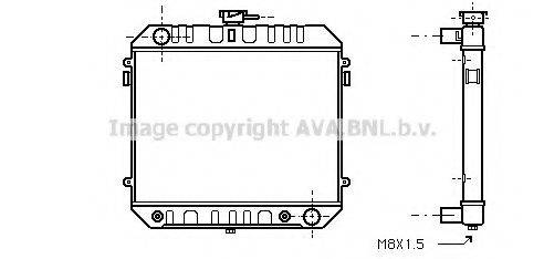 AVA QUALITY COOLING OL2142 Радіатор, охолодження двигуна