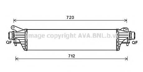 AVA QUALITY COOLING OL4661 Інтеркулер