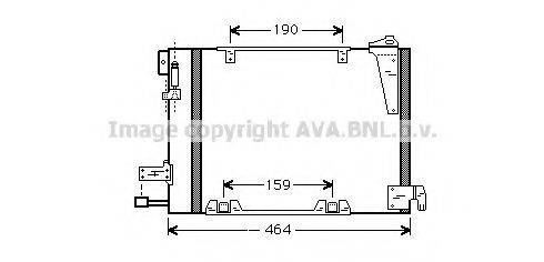 AVA QUALITY COOLING OL5250 Конденсатор, кондиціонер