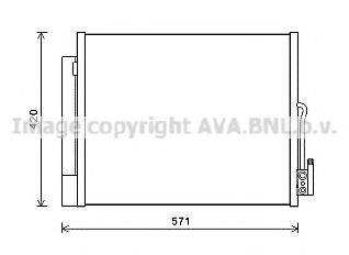 AVA QUALITY COOLING OL5560D Конденсатор, кондиціонер