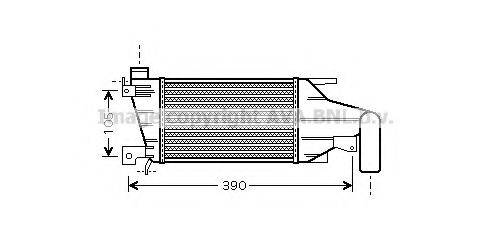 AVA QUALITY COOLING OLA4417 Інтеркулер