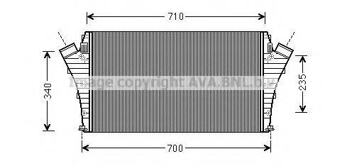 AVA QUALITY COOLING OLA4491 Інтеркулер