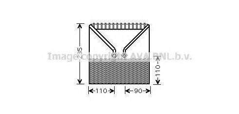 AVA QUALITY COOLING OLV414 Випарник, кондиціонер