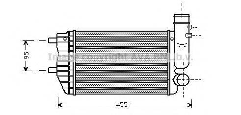 AVA QUALITY COOLING PE4183 Інтеркулер