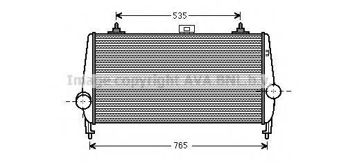 AVA QUALITY COOLING PE4338 Інтеркулер