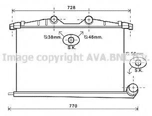 AVA QUALITY COOLING PE4363 Інтеркулер