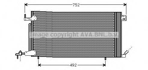 AVA QUALITY COOLING PEA5187 Конденсатор, кондиціонер