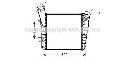 AVA QUALITY COOLING PR4056 Інтеркулер